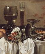 Still Life with Drinking Vessels, Pieter Claesz